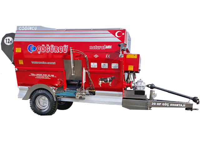12m³ Yem Karma ve Dağıtma Makinesi